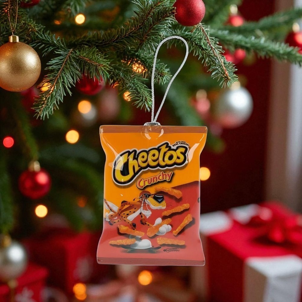 NEW NWT Christmas Ornamentโ Cheetos Crunchy